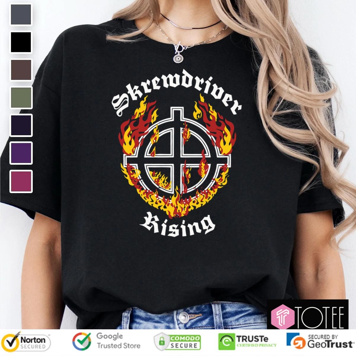 The Skrewdriver Rising TShirt: Limited Edition Rock Band Tee Now!