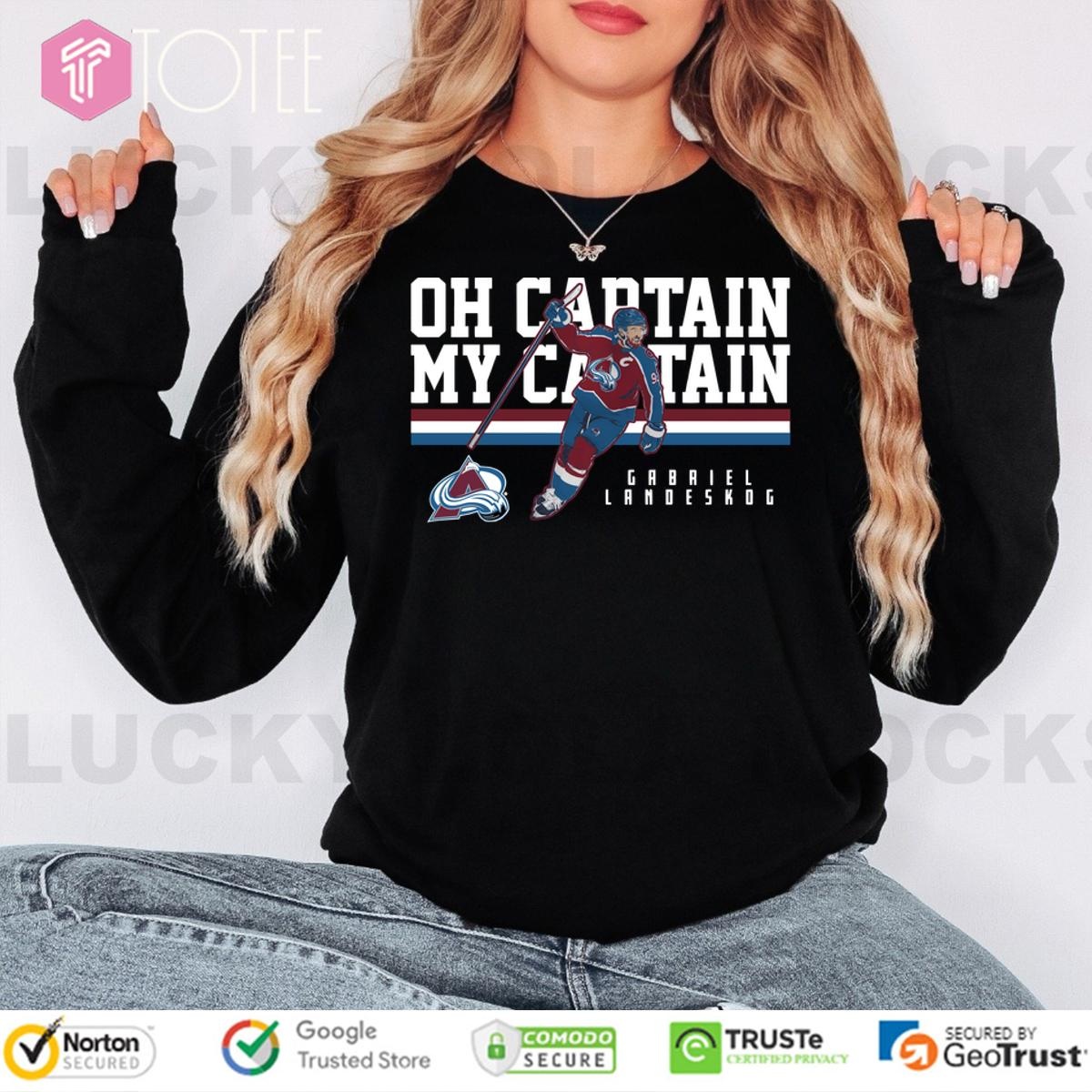 Colorado Avalanche Oh Captain My Captain Long Sleeve