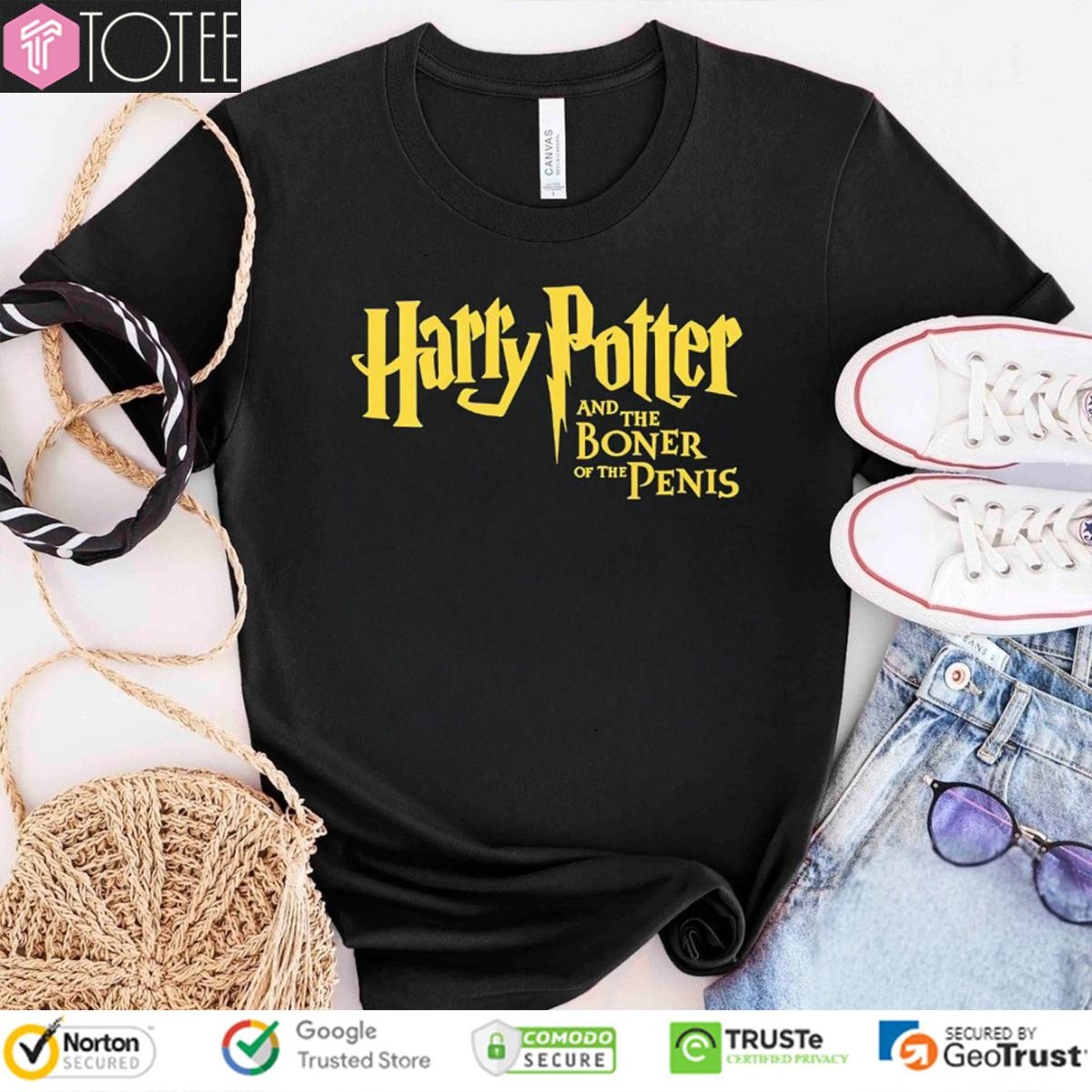 Harry Potter Wizard And The Boner Of The Penis T-shirt