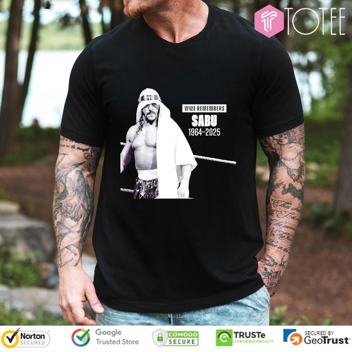 Wwe Remember Sabu 1964-2025 T-shirt