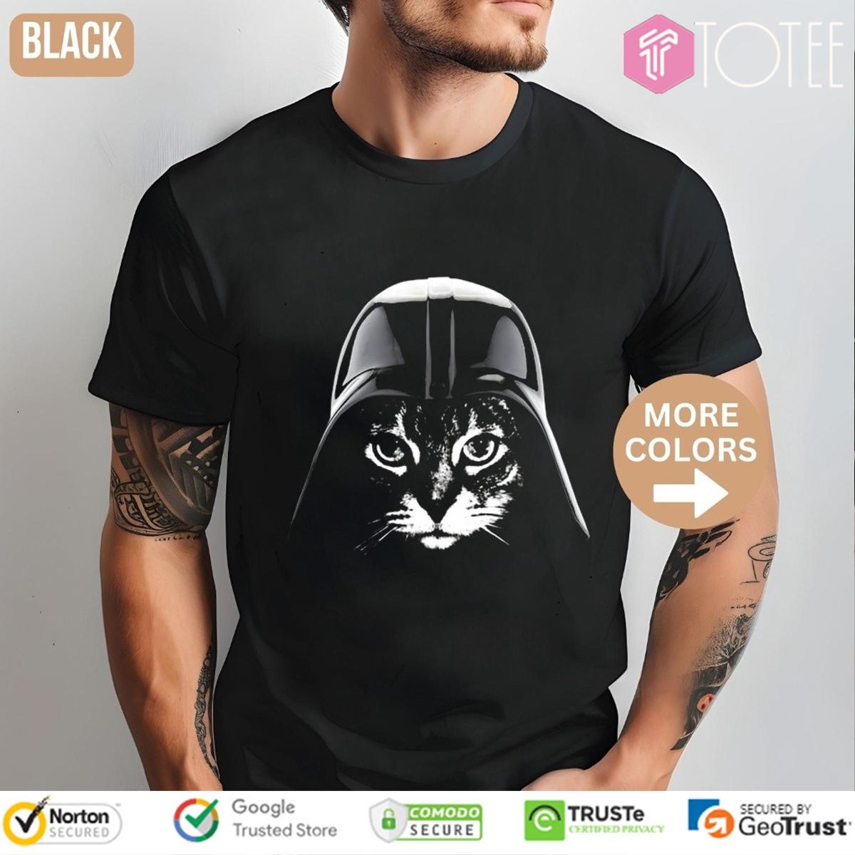 Darth Kitty Parody Darth Vader Kitty Cat Star Wars T-shirt