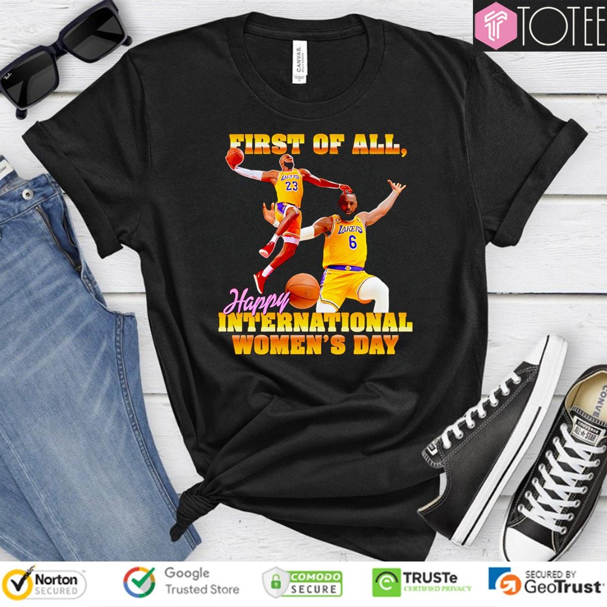 Lebron James Iwd Happy International Womens Day T-shirt