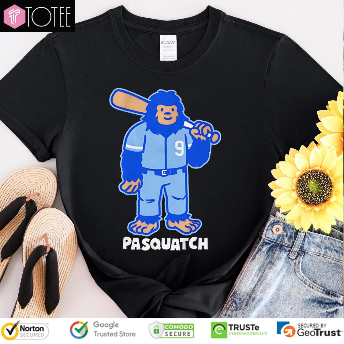 Pasquatch Parody Bigfoot Vinnie Pasquantino Kansas City Royals T-shirt