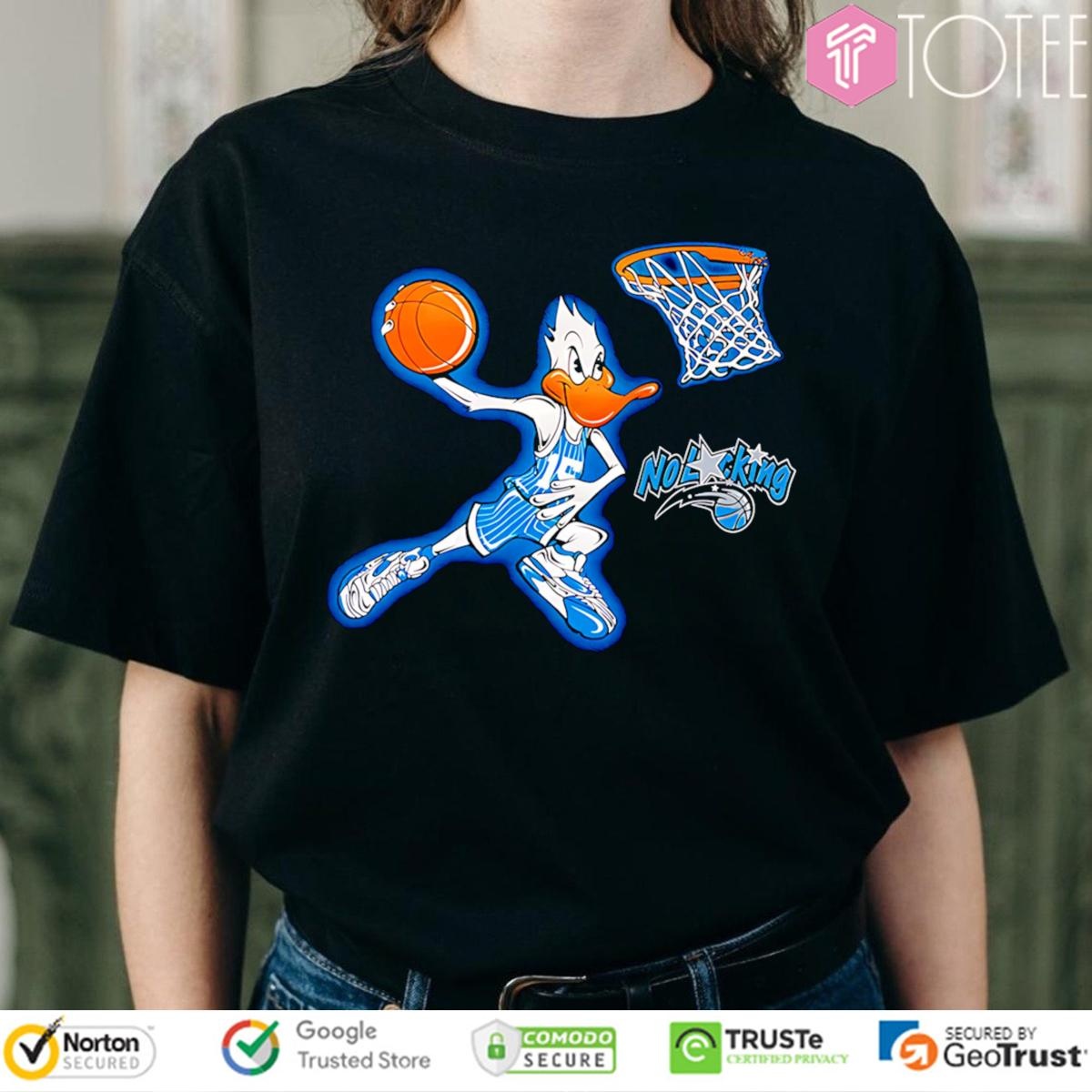 Duck Play Basketball No Lacking T-shirt