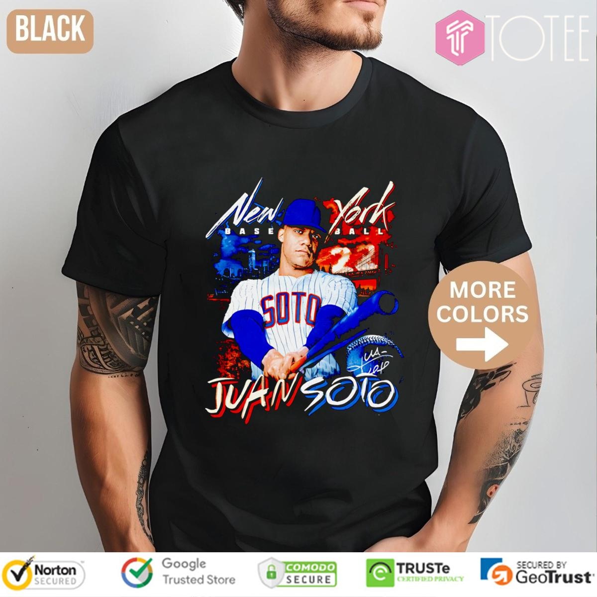 Juan Soto New York Mets Baseball Signature T-shirt