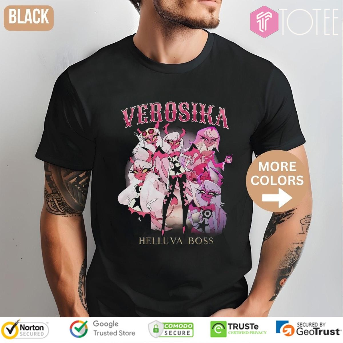 Verosika Helluva Boss Vintage Bootleg T-shirt