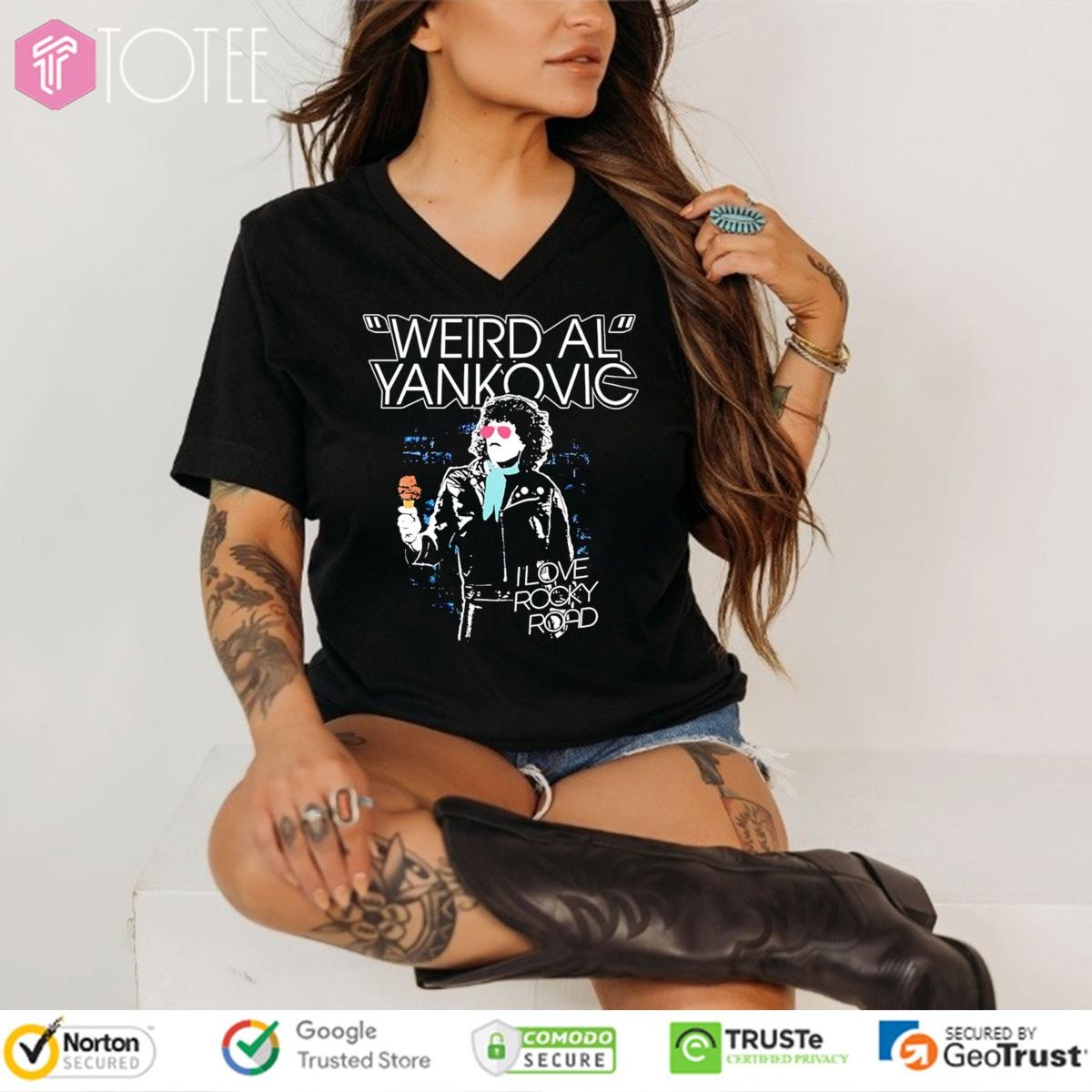 I Love Rocky Road Weird Al Yankovic V-neck
