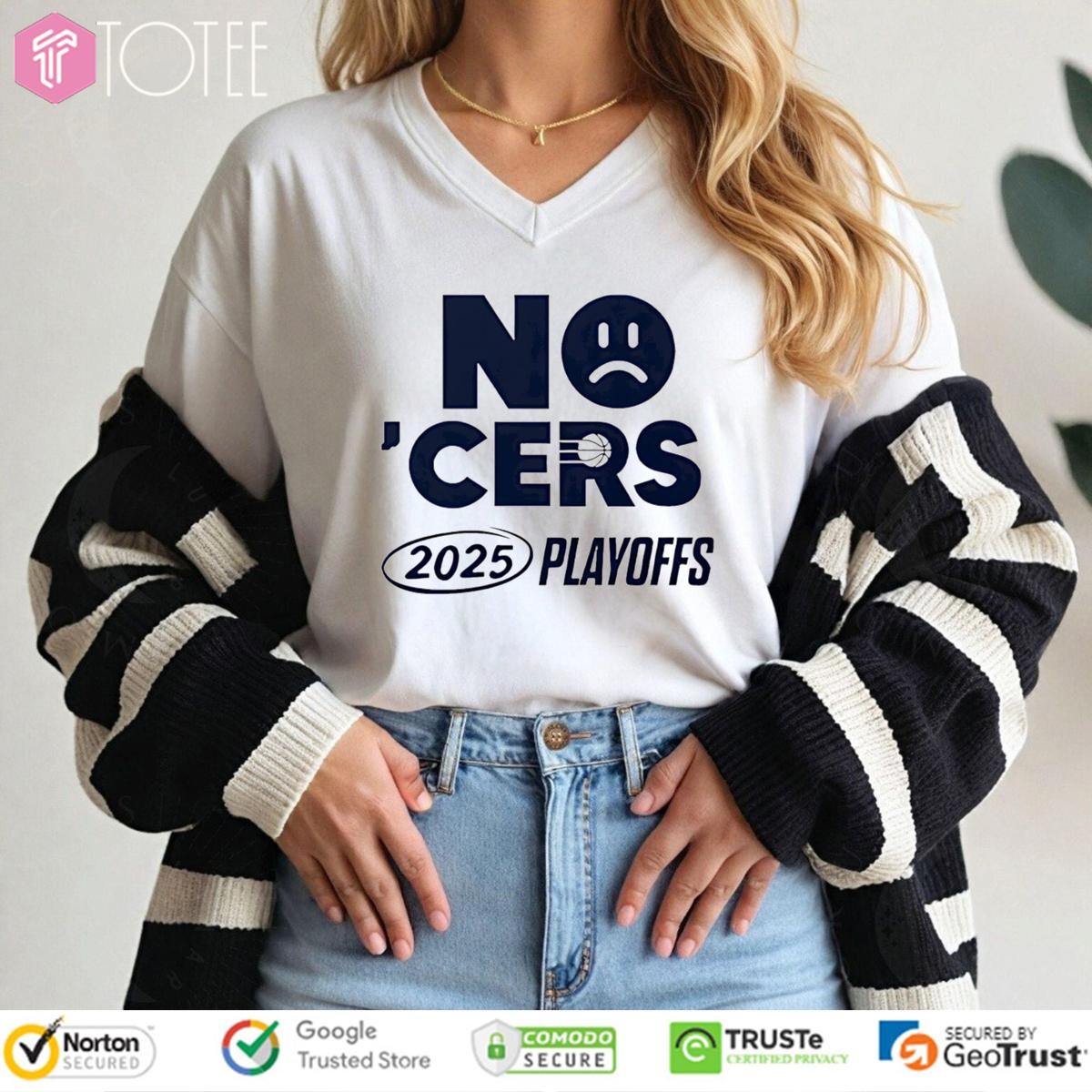 No Cers Indiana Pacers 2025 Playoffs Nba Finals V-neck