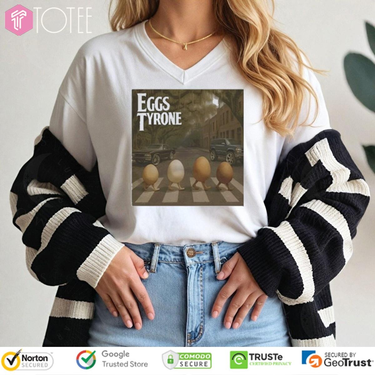 Eggs Tyrone Abbey Road V-neck